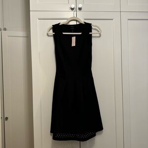 Black stretchy work dress - new with tags - Ann Taylor